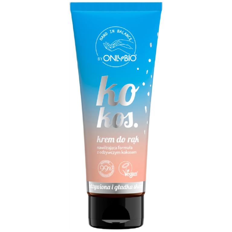 KREM DO RĄK KOKOS 50 ml - ONLY BIO (HAND IN BALANCE)