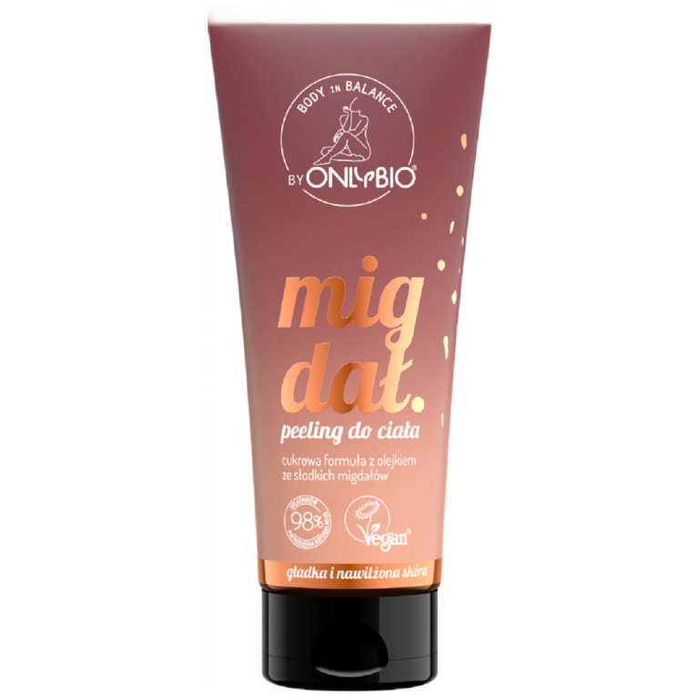 PEELING DO CIAŁA MIGDAŁ 200 ml - ONLY BIO (BODY IN BALANCE)