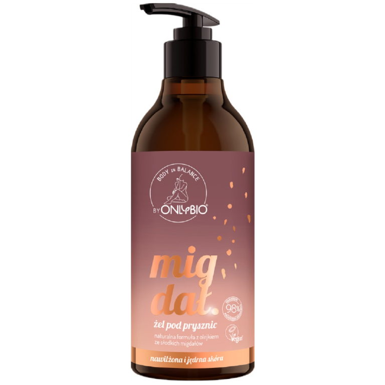 ŻEL POD PRYSZNIC MIGDAŁ 400 ml - ONLY BIO (BODY IN BALANCE)