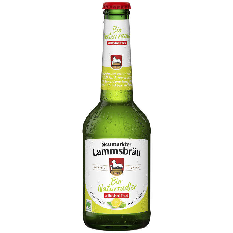 PIWO BEZALKOHOLOWE RADLER BIO 330 ml - NEUMARKTER LAMMSBRAU