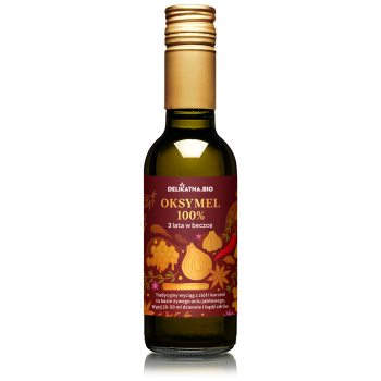 OKSYMEL 100 % 3 LATA W BECZCE BIO 250 ml - DELIKATNA