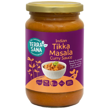 SOS CURRY INDIAN TIKKA MASALA BEZGLUTENOWY BIO 350 g - TERRASANA