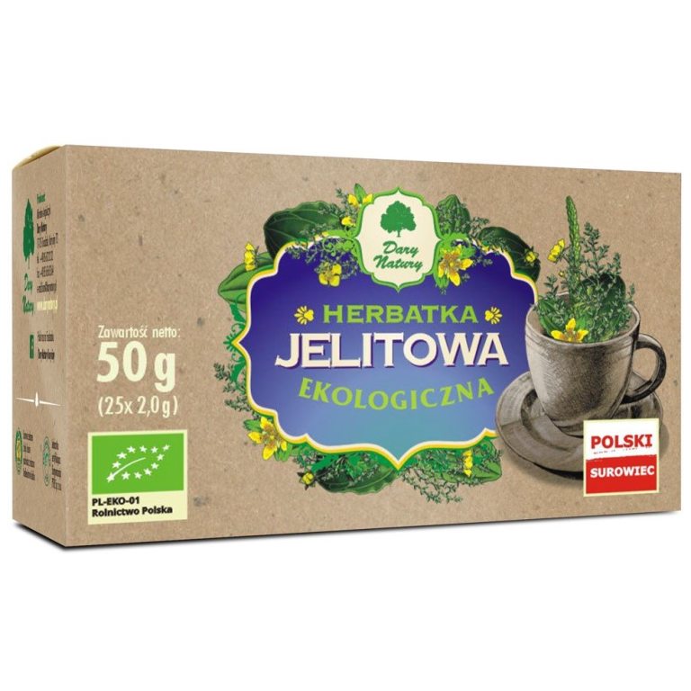 HERBATKA JELITOWA BIO (25 x 2 g) 50 g - DARY NATURY