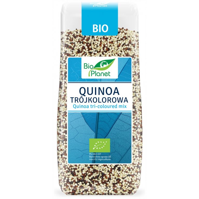 QUINOA TRÓJKOLOROWA BIO 250 g - BIO PLANET