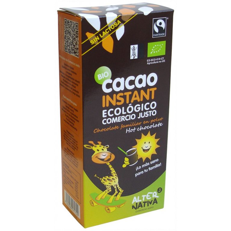 CZEKOLADA DO PICIA FAIR TRADE BEZGLUTENOWA BIO 250 g - ALTERNATIVA