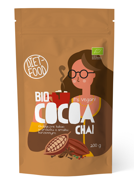 CZEKOLADA DO PICIA CHAI BIO 200 g - DIET-FOOD