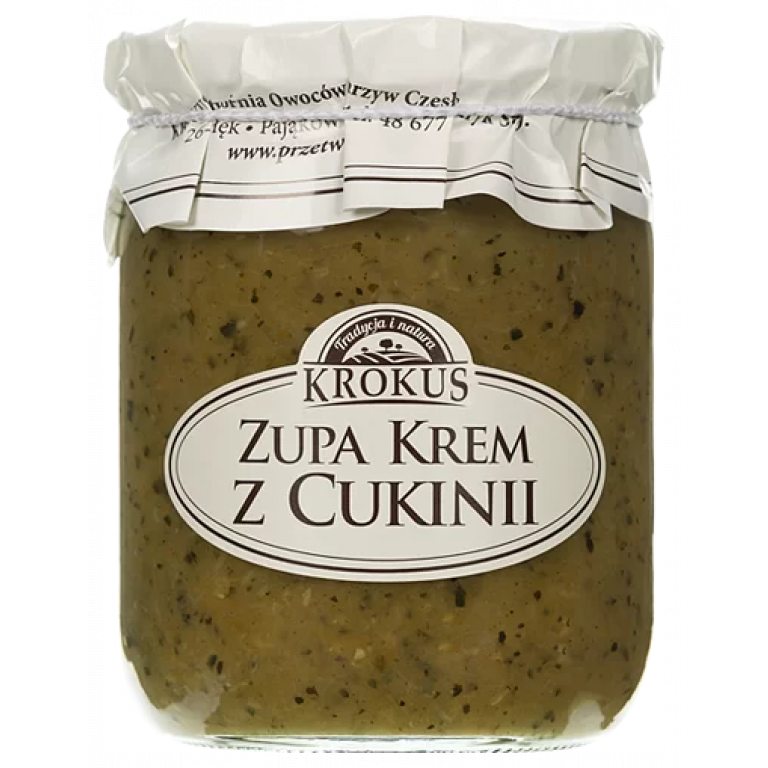 ZUPA KREM Z CUKINII BEZGLUTENOWA 470 g - KROKUS
