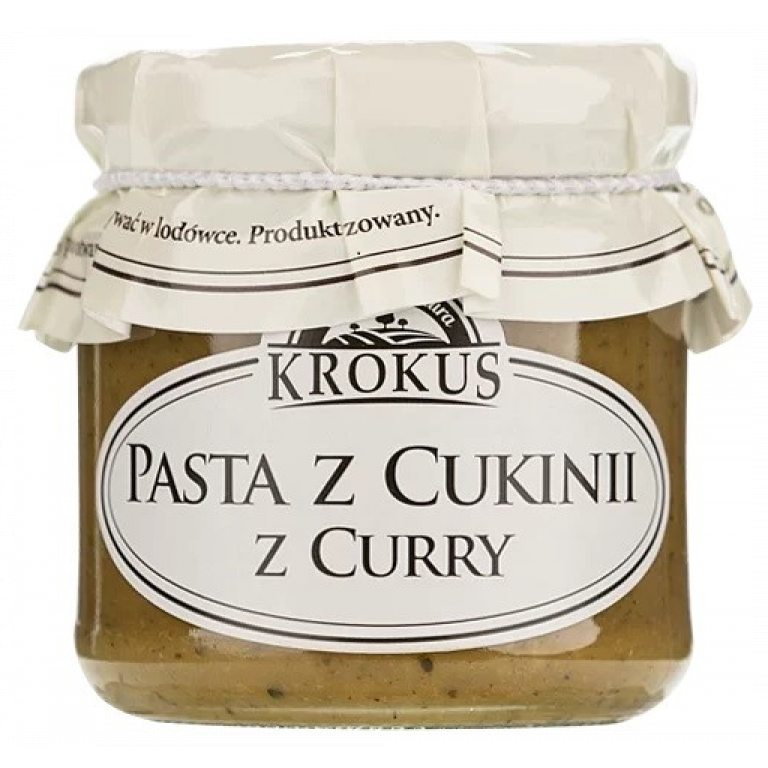 PASTA Z CUKINII I CIECIERZYCY Z CURRY BEZGLUTENOWA 180 g - KROKUS