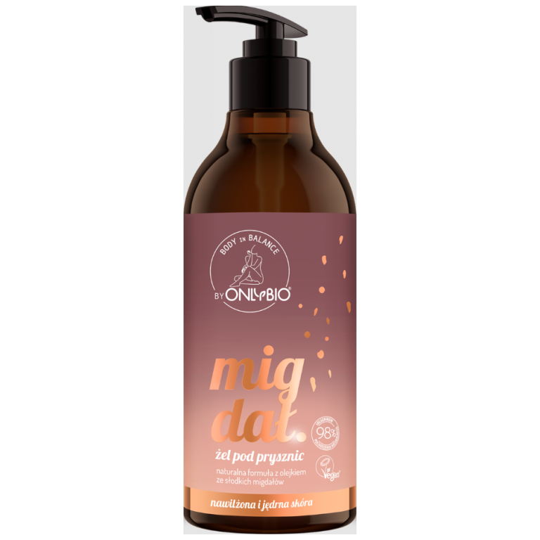 ŻEL POD RYSZNIC MIGDAŁ 400 ml - ONLYBIO BODY IN BALANCE