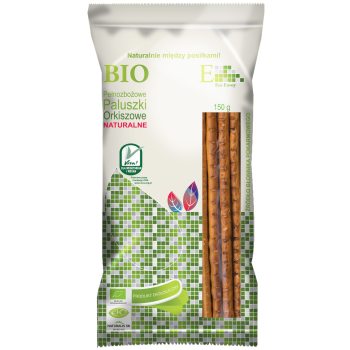 PALUSZKI ORKISZOWE PEŁNOZIARNISTE NATURALNE BIO 150 g - ENVOY
