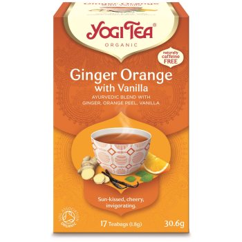 HERBATKA IMBIROWO - POMARAŃCZOWA Z WANILIĄ (GINGER ORANGE WITH VANILLA) BIO (17 x 1