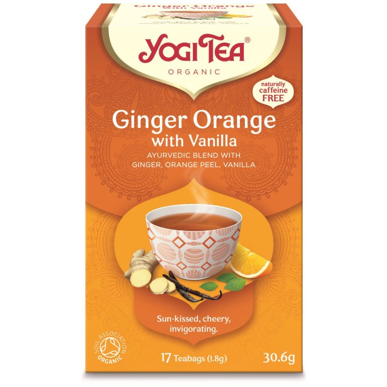 HERBATKA IMBIROWO - POMARAŃCZOWA Z WANILIĄ (GINGER ORANGE WITH VANILLA) BIO (17 x 1