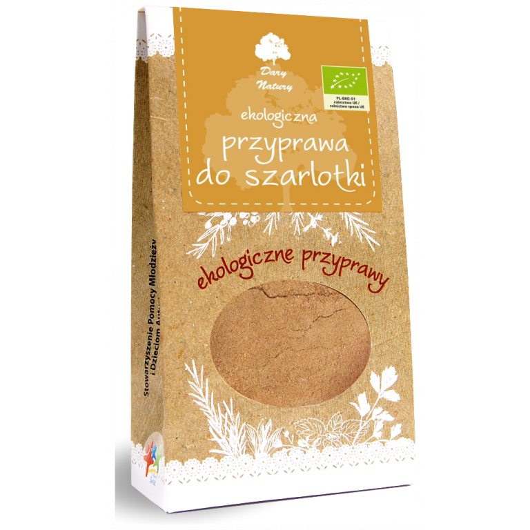 PRZYPRAWA DO SZARLOTKI BIO 50 g - DARY NATURY