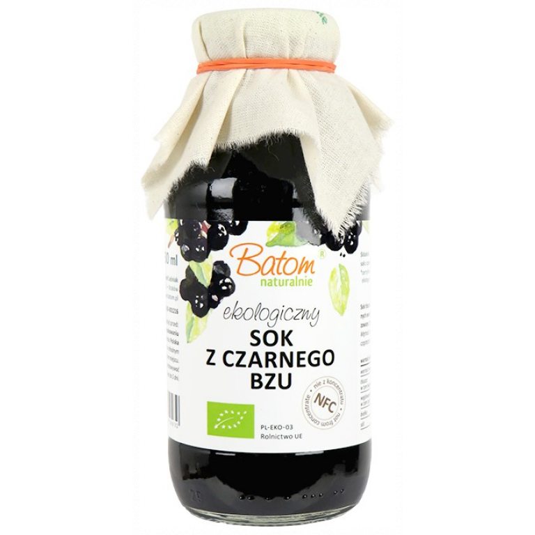 SOK Z CZARNEGO BZU NFC BIO 330 ml - BATOM