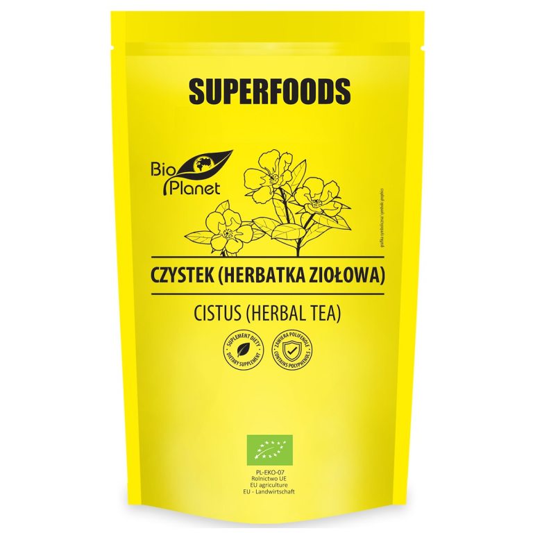 CZYSTEK (HERBATKA ZIOŁOWA) BIO 70 g - BIO PLANET SUPERFOODS