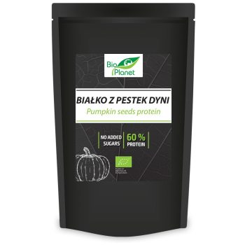 BIAŁKO Z PESTEK DYNI BIO 500 g - BIO PLANET