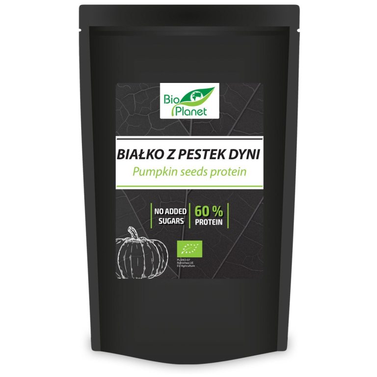 BIAŁKO Z PESTEK DYNI BIO 500 g - BIO PLANET