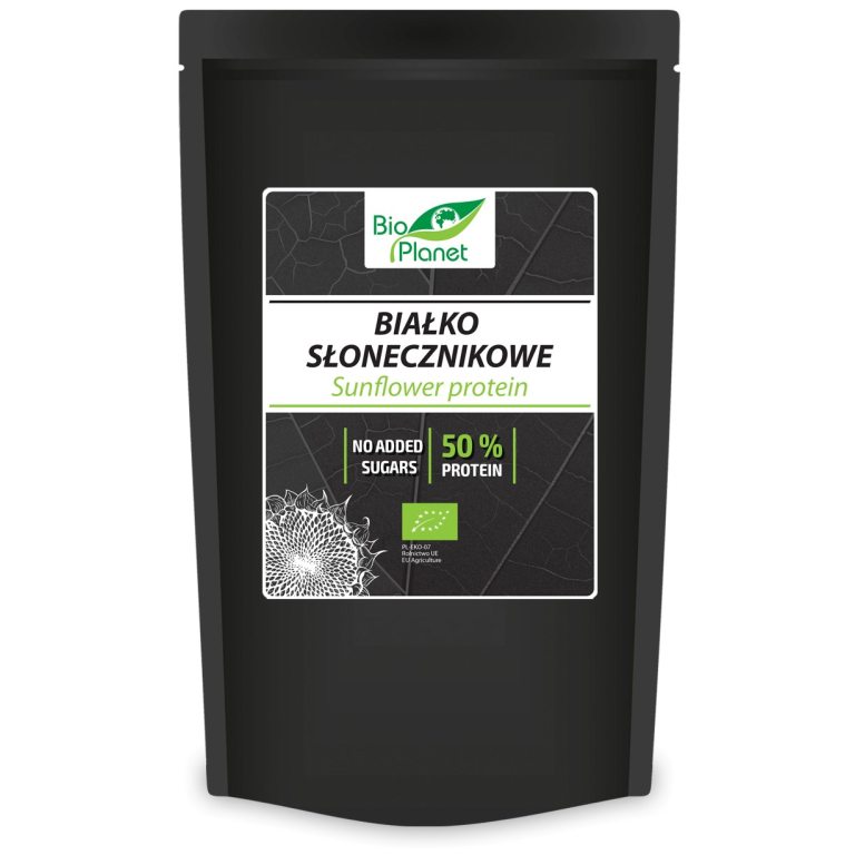 BIAŁKO SŁONECZNIKOWE BIO 500 g - BIO PLANET