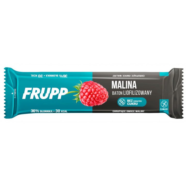 BATON LIOFILIZOWANY MALINOWY BEZGLUTENOWY 10 g - CELIKO (FRUPP)