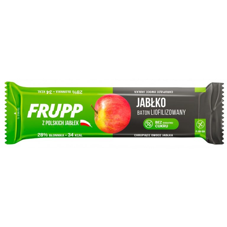 BATON LIOFILIZOWANY JABŁKOWY BEZGLUTENOWY 9 g - CELIKO (FRUPP)