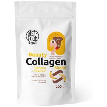SHAKE KOLAGENOWY Z WITAMINĄ C I BANANEM 200 g - DIET FOOD (WOMEN)