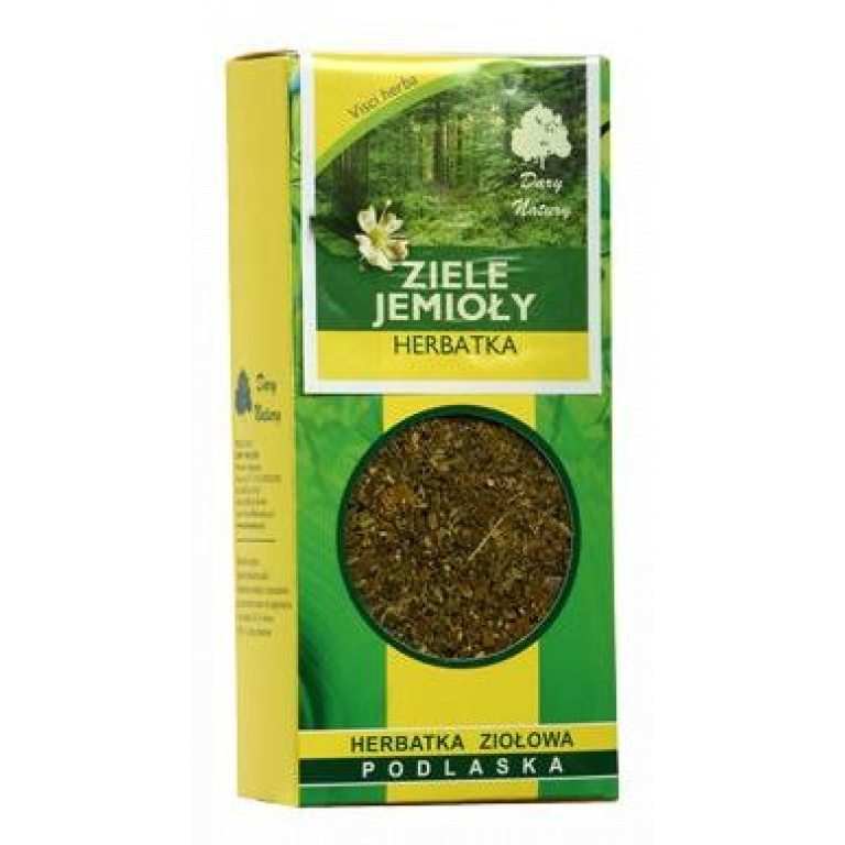 HERBATKA ZIELE JEMIOŁY BIO 50 g - DARY NATURY