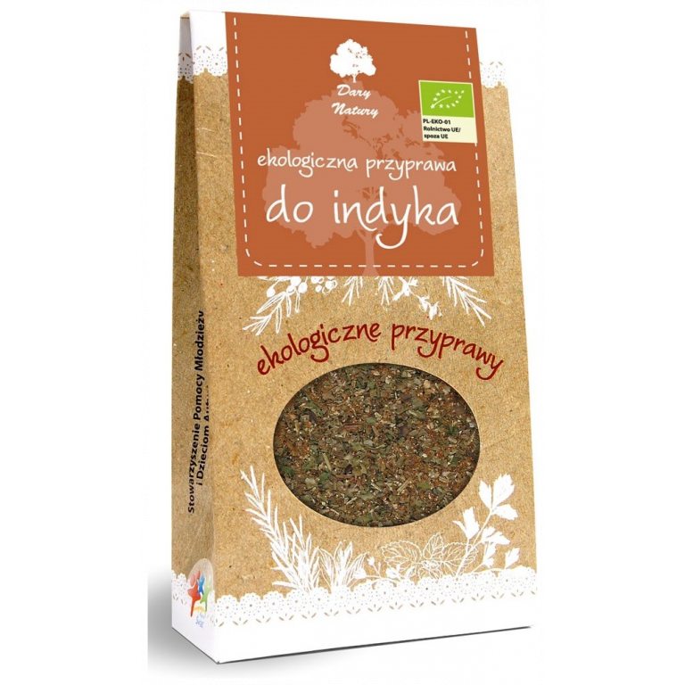 PRZYPRAWA DO INDYKA BIO 50 g - DARY NATURY