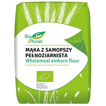 MĄKA Z SAMOPSZY PEŁNOZIARNISTA BIO 1 kg - BIO PLANET