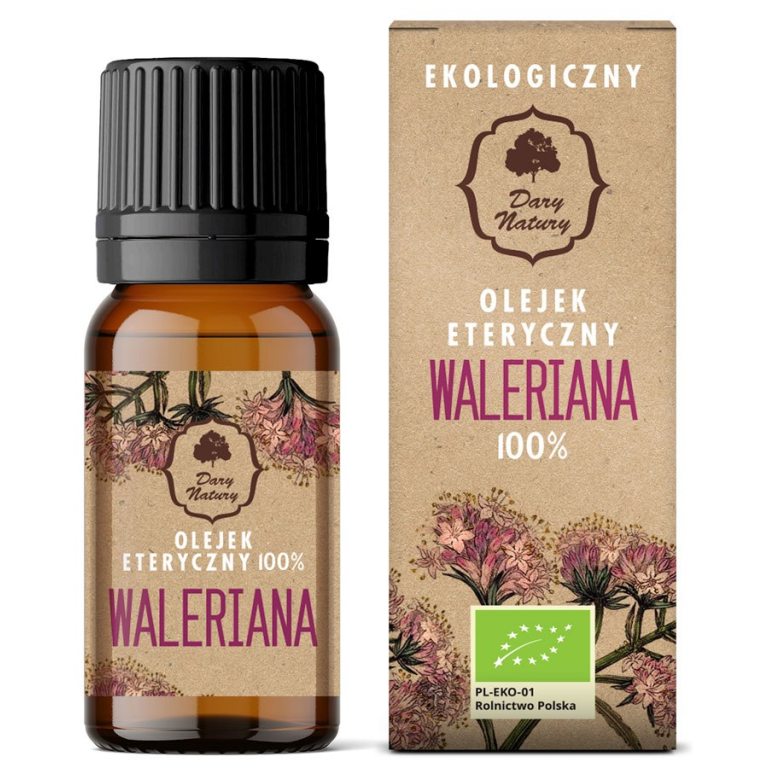 OLEJEK ETERYCZNY WALERIANA BIO 10 ml - DARY NATURY