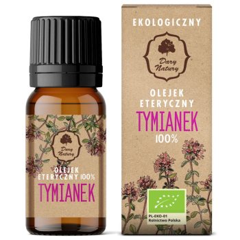 OLEJEK ETERYCZNY TYMIANEK BIO 10 ml - DARY NATURY