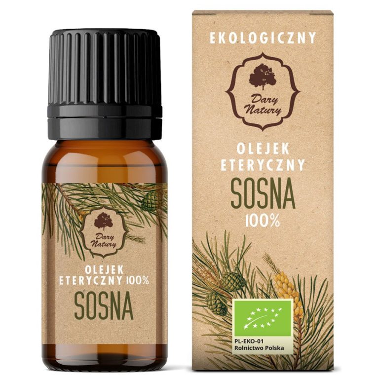 OLEJEK ETERYCZNY SOSNA BIO 10 ml - DARY NATURY