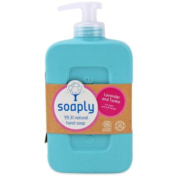 MYDŁO W PŁYNIE LAWENDA I FASOLA TONKA ECO 300 ml - SOAPLY