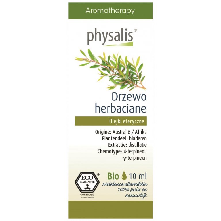 OLEJEK ETERYCZNY DRZEWO HERBACIANE ECO 10 ml - PHYSALIS