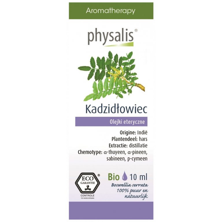 OLEJEK ETERYCZNY KADZIDŁOWIEC ECO 10 ml - PHYSALIS