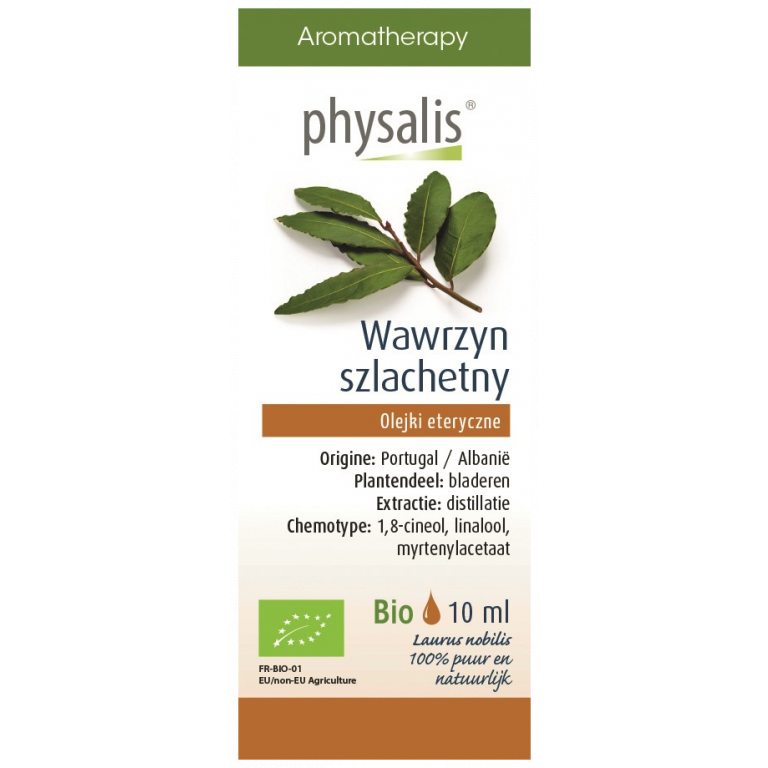 OLEJEK ETERYCZNY WAWRZYN SZLACHETNY BIO 10 ml - PHYSALIS