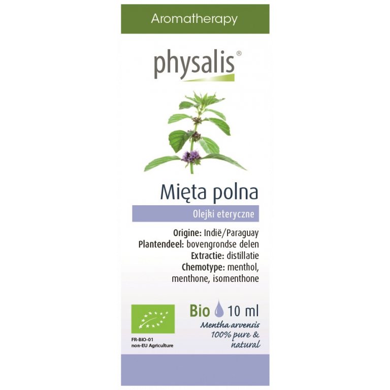 OLEJEK ETERYCZNY MIĘTA POLNA BIO 10 ml - PHYSALIS