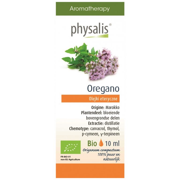 OLEJEK ETERYCZNY OREGANO BIO 10 ml - PHYSALIS