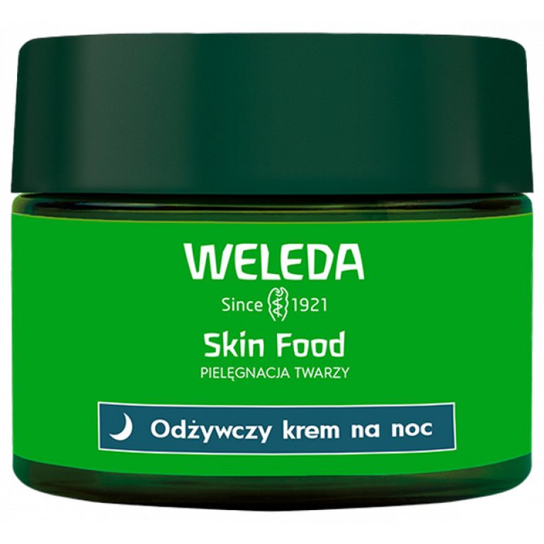 KREM DO TWARZY ODŻYWCZY NA NOC ECO 40 ml - WELEDA (SKIN FOOD)