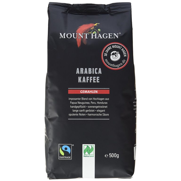 KAWA MIELONA ARABICA 100 % FAIR TRADE BIO 500 g - MOUNT HAGEN
