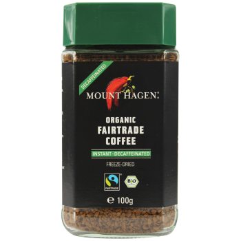 KAWA ROZPUSZCZALNA BEZKOFEINOWA ARABICA/ROBUSTA FAIR TRADE BIO 100 g - MOUNT HAGEN