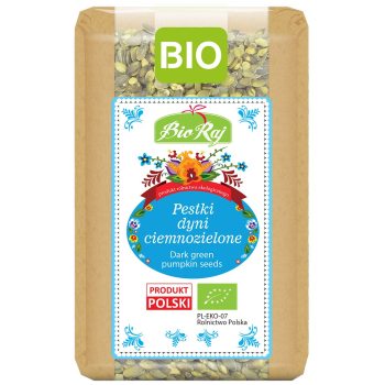 PESTKI DYNI CIEMNOZIELONE BIO (POLSKA) 300 g - BIO RAJ