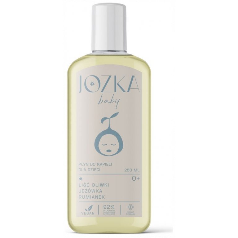 PŁYN DO KĄPIELI DLA DZIECI ŁAGODNY 250 ml - JOZKA BABY (DARY NATURY)