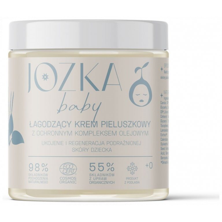 KREM PIELUSZKOWY DLA DZIECI ŁAGODZĄCY ECO 125 ml - JOZKA BABY (DARY NATURY)