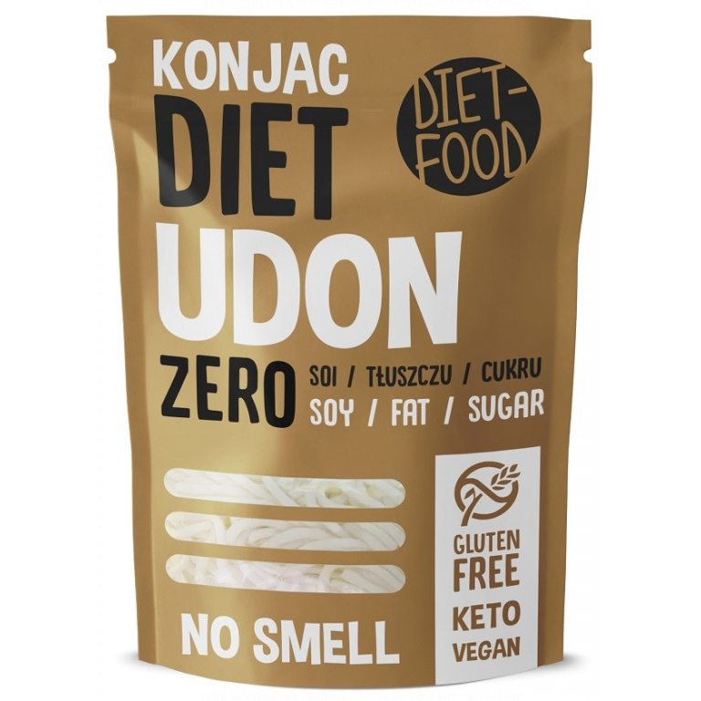 MAKARON (KONJAC) UDON BEZGLUTENOWY 270 g (200 g) - DIET-FOOD