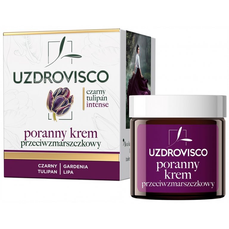 KREM DO TWARZY PRZECIWZMARSZCZKOWY NA DZIEŃ 50 ml - UZDROVISCO (CZARNY TULIPAN INTENSE)