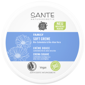 KREM DO TWARZY I CIAŁA FAMILY NAGIETEK I ALOES ECO 150 ml - SANTE