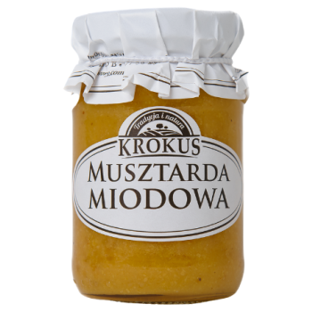 MUSZTARDA MIODOWA 185 g - KROKUS
