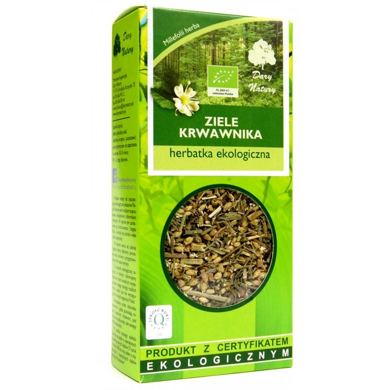 HERBATKA ZIELE KRWAWNIKA BIO 50 g - DARY NATURY