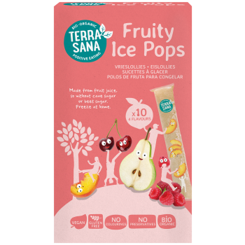 LODY WODNE DO ZAMROŻENIA BIO (10 x 40 ml) 400 ml - TERRASANA