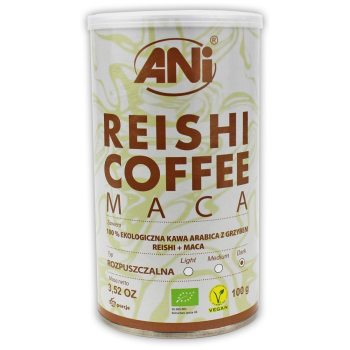KAWA ROZPUSZCZALNA ARABICA Z REISHI I MACA BIO 100 g - ANI